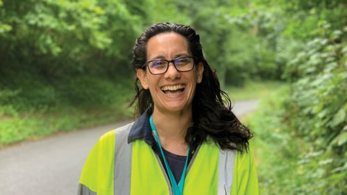 Bristol Water employee smiling