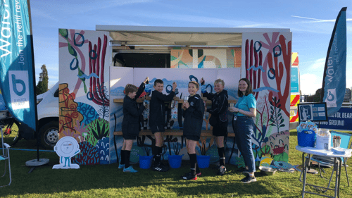 The Water Bar visits Clifton Rugby Club for the Mini’s Festival