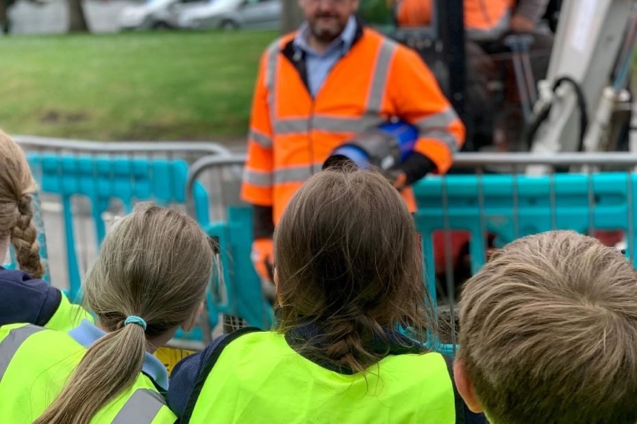 Names of Butleigh Primary School to live underground for the next 100 years